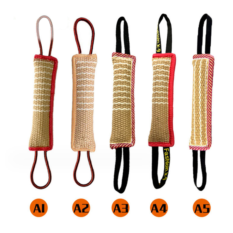 jouets de remorqueur en jute