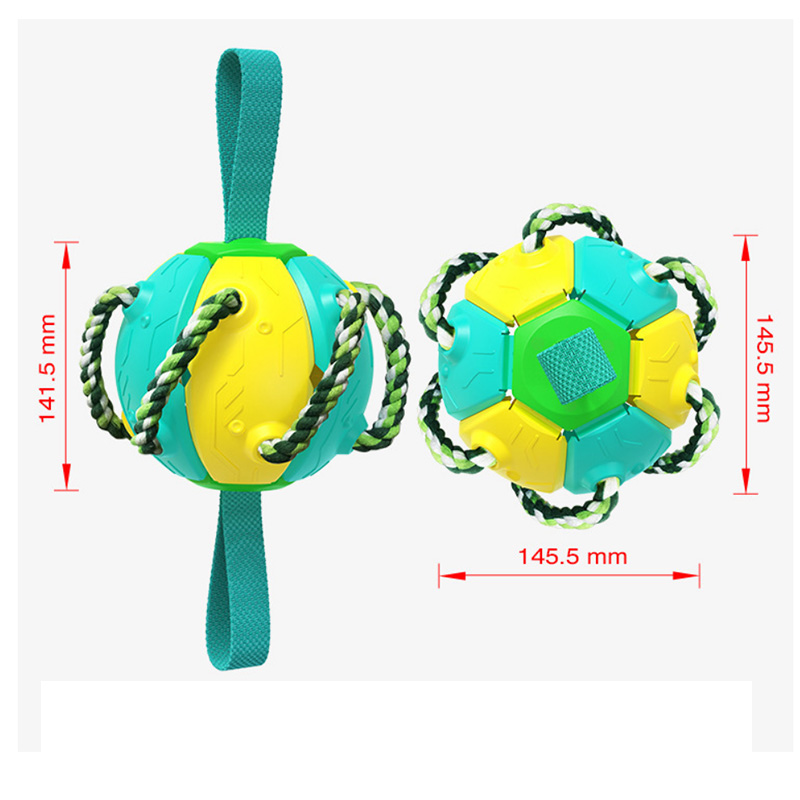 Jouet à mâcher boule transformable