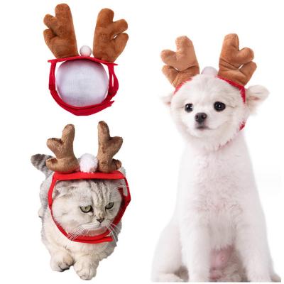 Christmas Antlers Dogs and Cats Headband